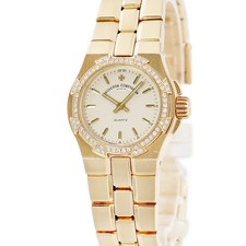 Vacheron Constantin Overseas 16550/423J Quartz Women's K18YG White Dial #HD060
