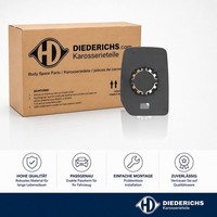 Spiegelglas Aussenspiegel Links Diederichs 1454127 FÜR Ford Ersatzglas Spiegel