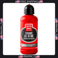 Car Polish And Wax Kit Boss Ceramic All-in-one 16oz For Auto Detailing