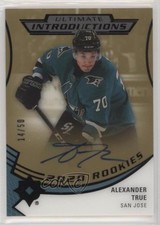 2020-21 Ultimate Collection Introductions Gold 14/50 Alexander True Auto 0tz1