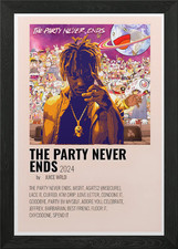 Juice Wrld - The Party Never Ends Framed Wall Art Poster Canvas Print Picture