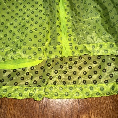 Chaqueta impermeable Nike para correr cremallera completa de nailon verde neón talla M para hombre - Imagen 2 de 8