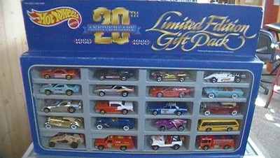Hot Wheels Limited Edition Gift Pack SEALED 20th Anniversary 1968 1988 SEE PICS