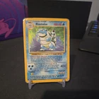 Pokémon TCG Blastoise Holo Rare Card Base 2/102 Unlimited Heavily Played POOR