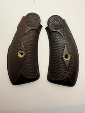 Vintage Gun Grips Sw Large Frame Top Break Double Action Revolver Read Cracked