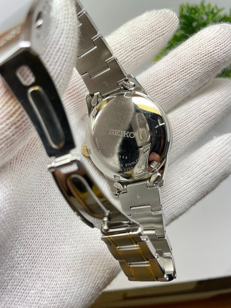 Seiko Presage 4R38-02C0 Automatic Ladies Unisex Watch Open Heart