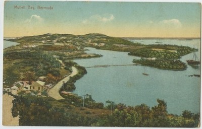 Bermuda Mallet Bay Antique Postcard Divided Back