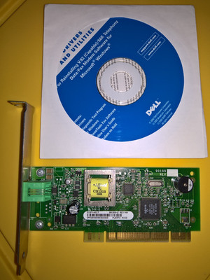 Dialup PCI Modem 56K V.92 w/ new CD - SMART Modular Technologies - model 90109-2
