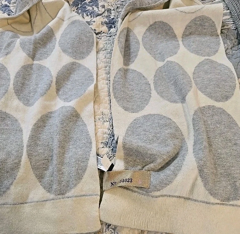 2 GAP gris/blanco cachemir? Bufandas largas de algodón y acrílico nuevas Foto 2 de 4