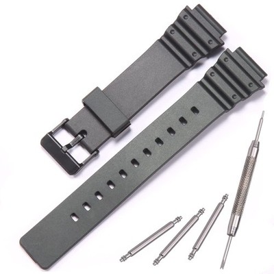 Resin Strap Compatible with Casio MRW-200H Watch Band Men's Women's Replaceme...