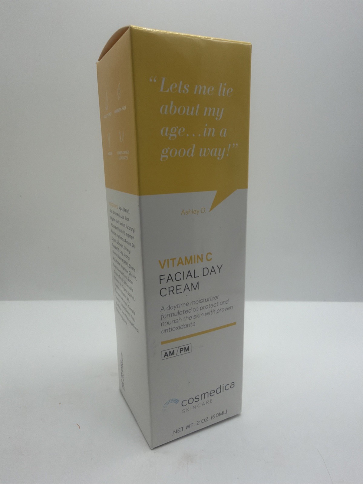 Cosmedica Skincare Vitamin C Facial Day Creme Moisturizer 2oz COMBINESHIP