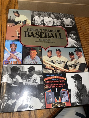 #ad #ad Golden years of baseball book by jim kaplan historical picture book 1919 1960 $11.00