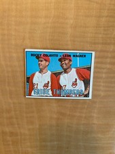 1967 TOPPS BASEBALL #109 TRIBE THUMPERS!! ROCKY COLAVITO!! $1 SHIPPING!!