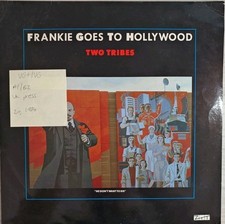 Frankie Goes To Hollywood Two Tribes Vinyl Record 12" VG+/VG 12ZTAS 3 1984