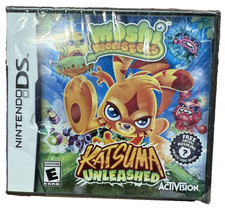 Moshi Monsters Katsuma Unleashed Nintendo DS Factory Sealed New Tear Damage
