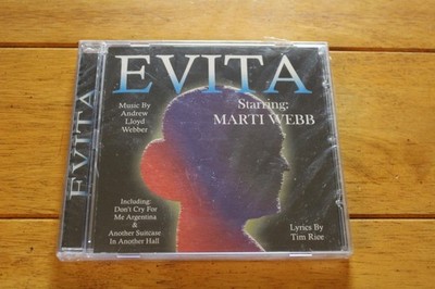 Evita CD Marti Webb Andrew Lloyd Webber Tim Rice Remastered Musical Sealed