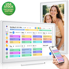 15.6 Inch Digital Wall Calendar Smart Touchscreen Family Planner Chore Board