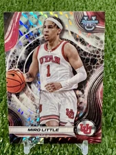 2024-25 Bowman Best University Miro Little Geometric Prizm Refractor Rookie RC