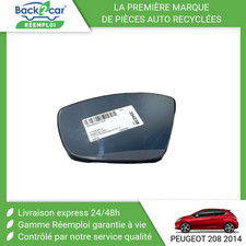 Glace de rétroviseur Peugeot 208
