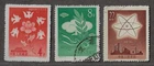 China Stamps — 1958, Disarmament and International Cooperation #364-66 Ref. 2474