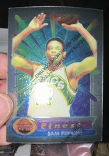1994-95 Topps Finest - Sam Perkins #99 Refractor