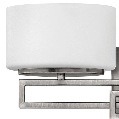 Hinkley Lanza Nickel 25" Wide Bathroom Wall Light - Picture 7 of 8