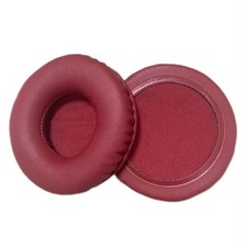 Red Protein Leather Replacement Earpads Cushions For Pioneer HDJCUE1
