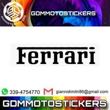 Adesivo PRESPAZIATO replica Ferrari