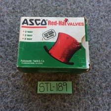 New ASCO EF8320G202 24/DC Three Way Solenoid Valve Ships Fast 