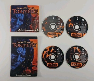 Planescape Torment Dungeons & Dragons PC 1999 Game And Manual Black Isle