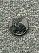 2011 Wheelchair Rugby 50p Fifty Pence Coin London Olympics 2012 Circulated