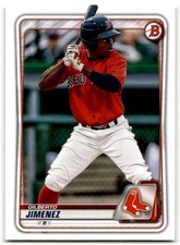 2020 Bowman Draft #BD-137 Gilberto Jimenez
