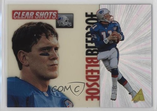 1995 Pinnacle Clear Shots Drew Bledsoe #4 - Zdjęcie 1 z 4