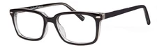 Enhance EN4300 Eyeglasses Frame Size 47-16-135 Black Crystal Girl Boy Kids Frame