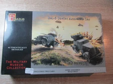 1/72   Pegasus Hobbies Soviet BA-6 Armored Car (2) (Snap) Kit #PGH-7672