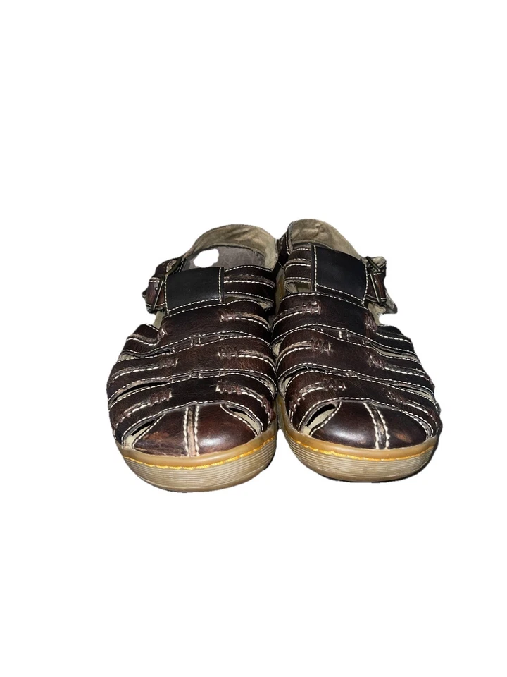 Sandalias gruesas de pescador de cuero Dr Martens para hombre talla 12 Doc Marten Y2K de colección Foto 2 de 4