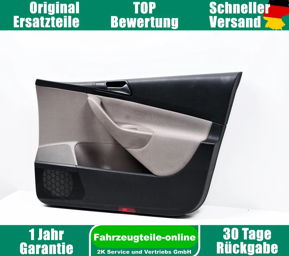 VW Passat Variant 3C5 B6 Türverkleidung Türpappe Vorn rechts - Bild 3 von 4