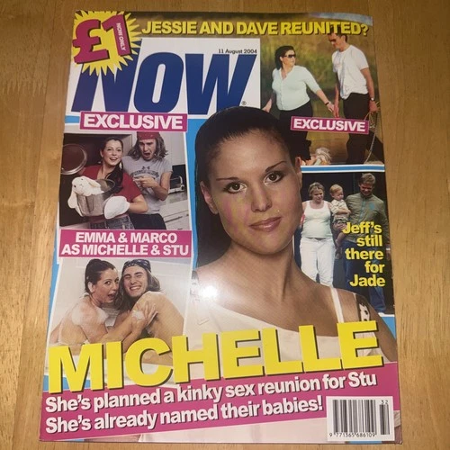 Now Magazine 11th Aug 2004 Celeb Big Brother Michelle