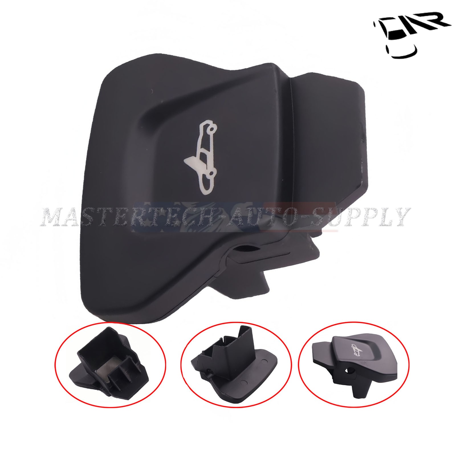 New 13M0434CP Black Right Side Door Control Switch Button for McLaren 570S 600LT