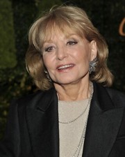 Barbara Walters Wearing Black Coat 8x10 PHOTO PRINT