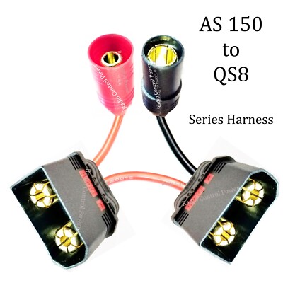 RCP AS150 to QS8 Series Harness Doubles Voltage Max 5 G2 PLUS