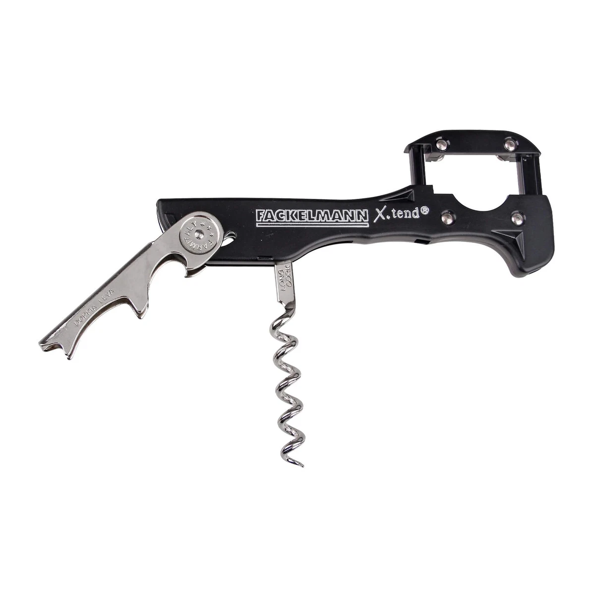 Barra Refrigerante Per Vino Fackelmann Con Versatore – Acciaio Inox, Raffredda, Filtra E Versa, 32x2,5 Cm - 4