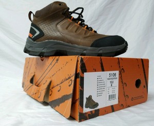 WORX 5106 Para Mujeres Con Cordones Cuero Marrón Puntera De Acero Botas De  Trabajo Nuevo Talle 10 | eBay