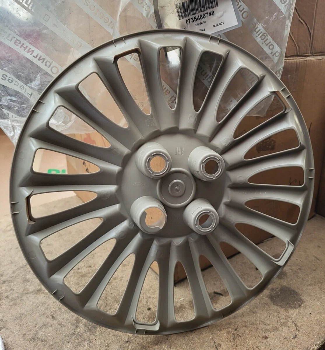 Fiat punto 15 inch wheel trims deals