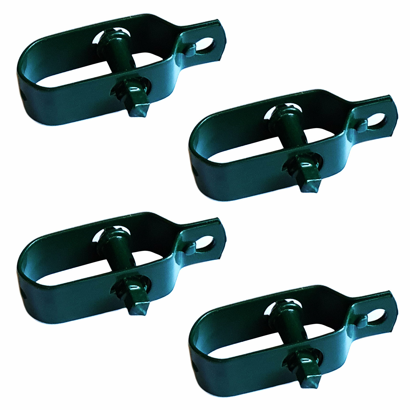 Green Ratchet Line Wire Tensioner Strainer Radisseur Turnbuckle 4"" / 100mm - 4pk