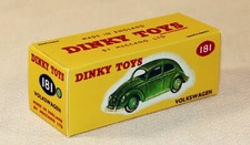 DINKY TOYS BOITE REPRO VIDE REF 181 VOLKSWAGEN