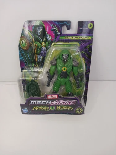 Marvel  DOCTOR DOOM Mech Strike: Monster Hunters 4” Action Fig. New & Sealed Box