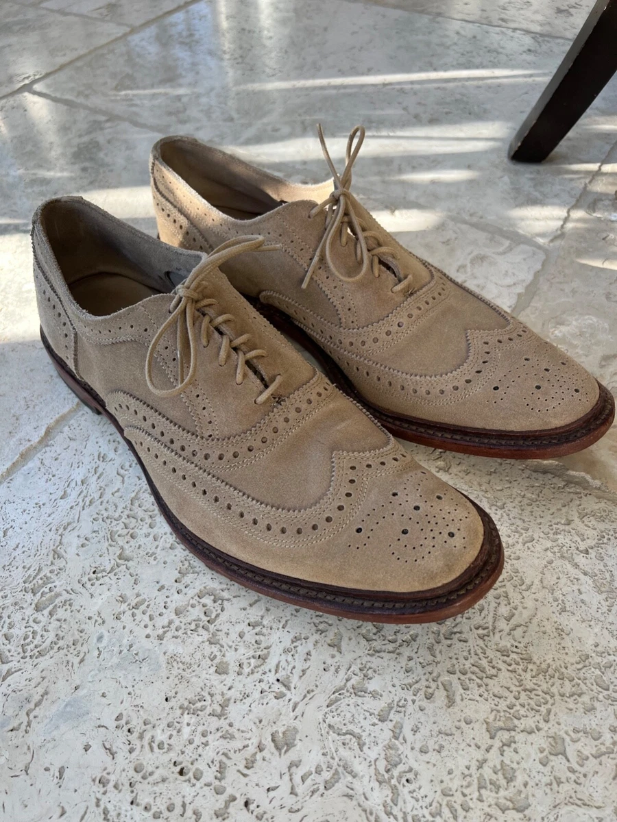 Allen Edmonds Strandmok 13D in tan suede eBay