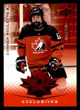 2021-22 Team Canada #28 Conner Roulette U18 /250 (ref 225778)