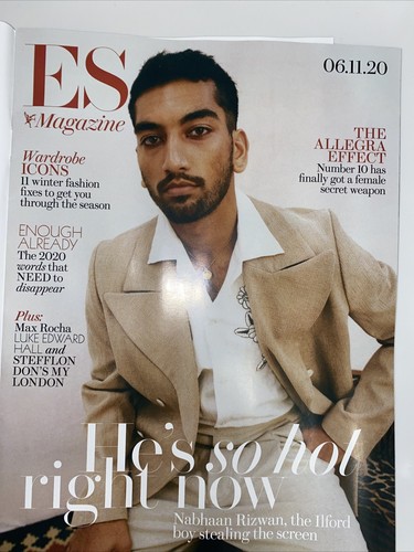 Evening Standard Magazine Nabhaan Rizwan ON COVER 06.11.2020 ...And Much More - Bild 3 von 4